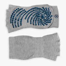 Load image into Gallery viewer, Grippy Toeless Yoga Socks - 2 Pack